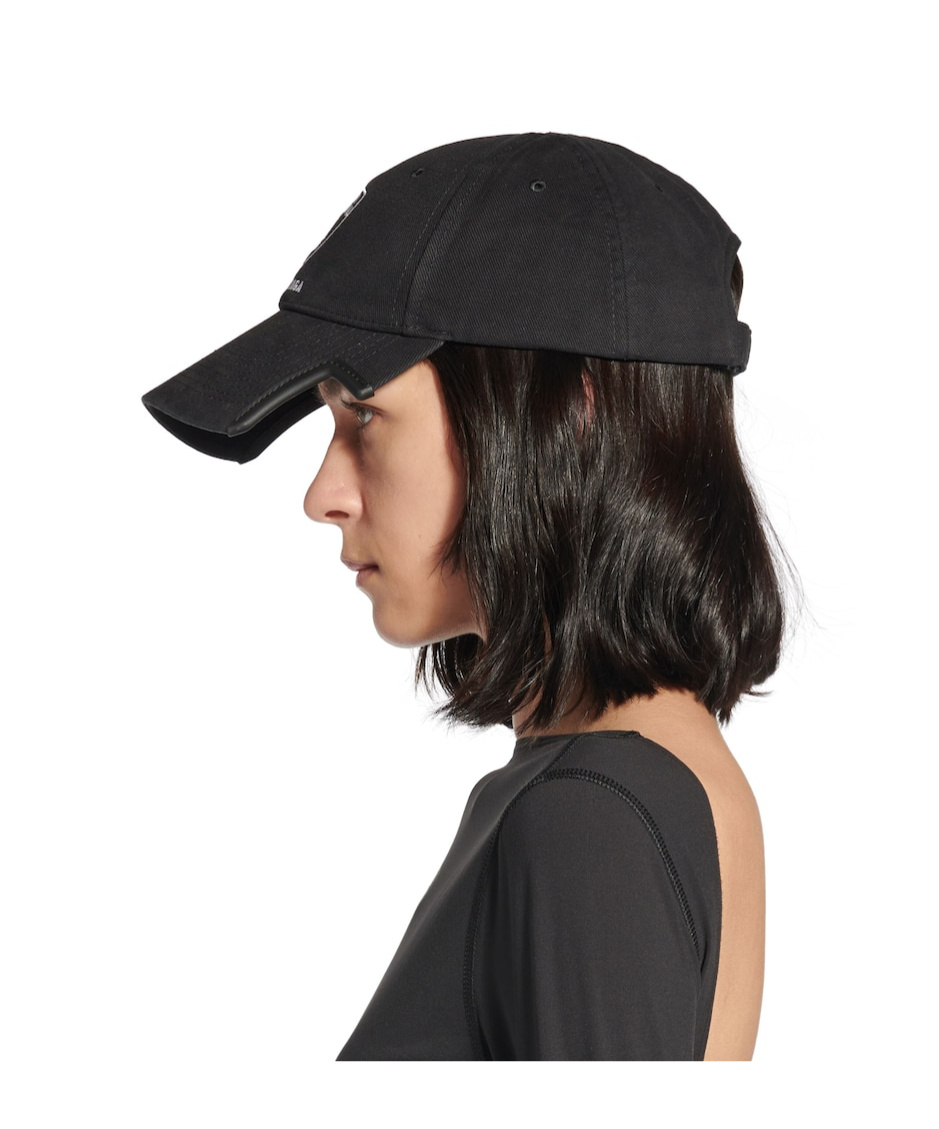 Balenciaga X Automobili Lamborghini Logo Embroidered Adjustable Baseball Cap