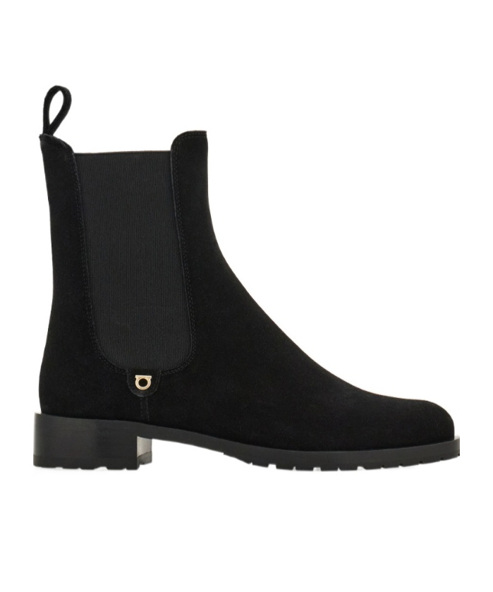 Ferragamo Chelsea Boot In Black