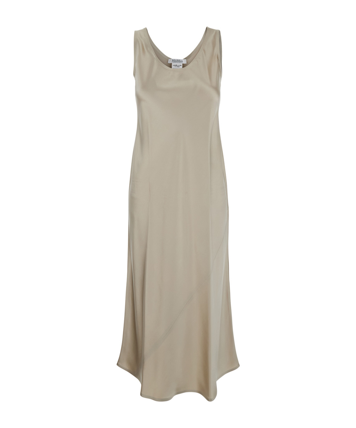 Max Mara Women's Talete Satin Slip Dress In Nude