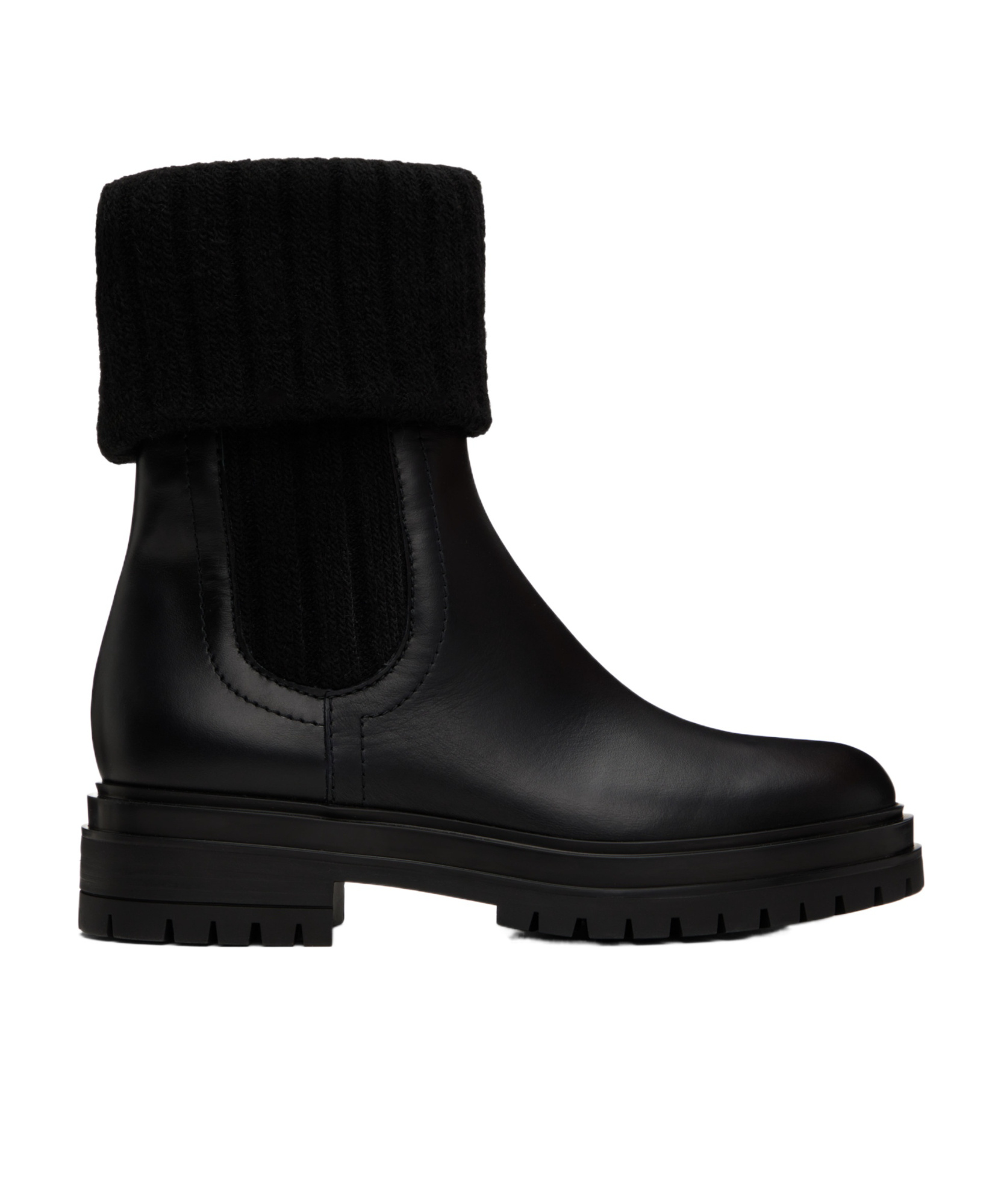 Gianvito Rossi Tenney Ankle Boots In Black