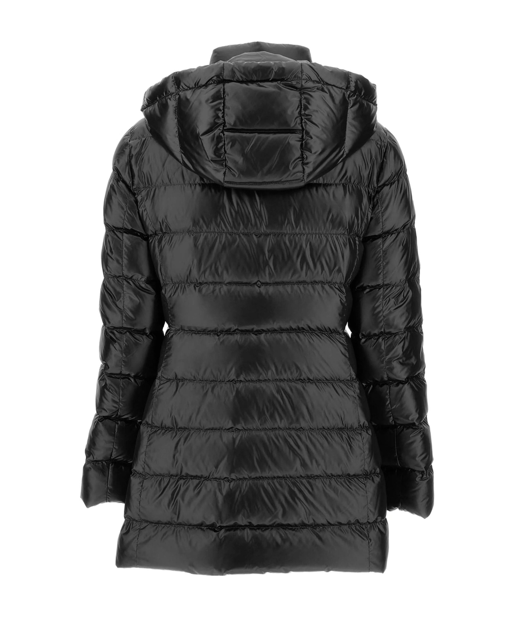 Fay Long-sleeved Down Jacket In Black