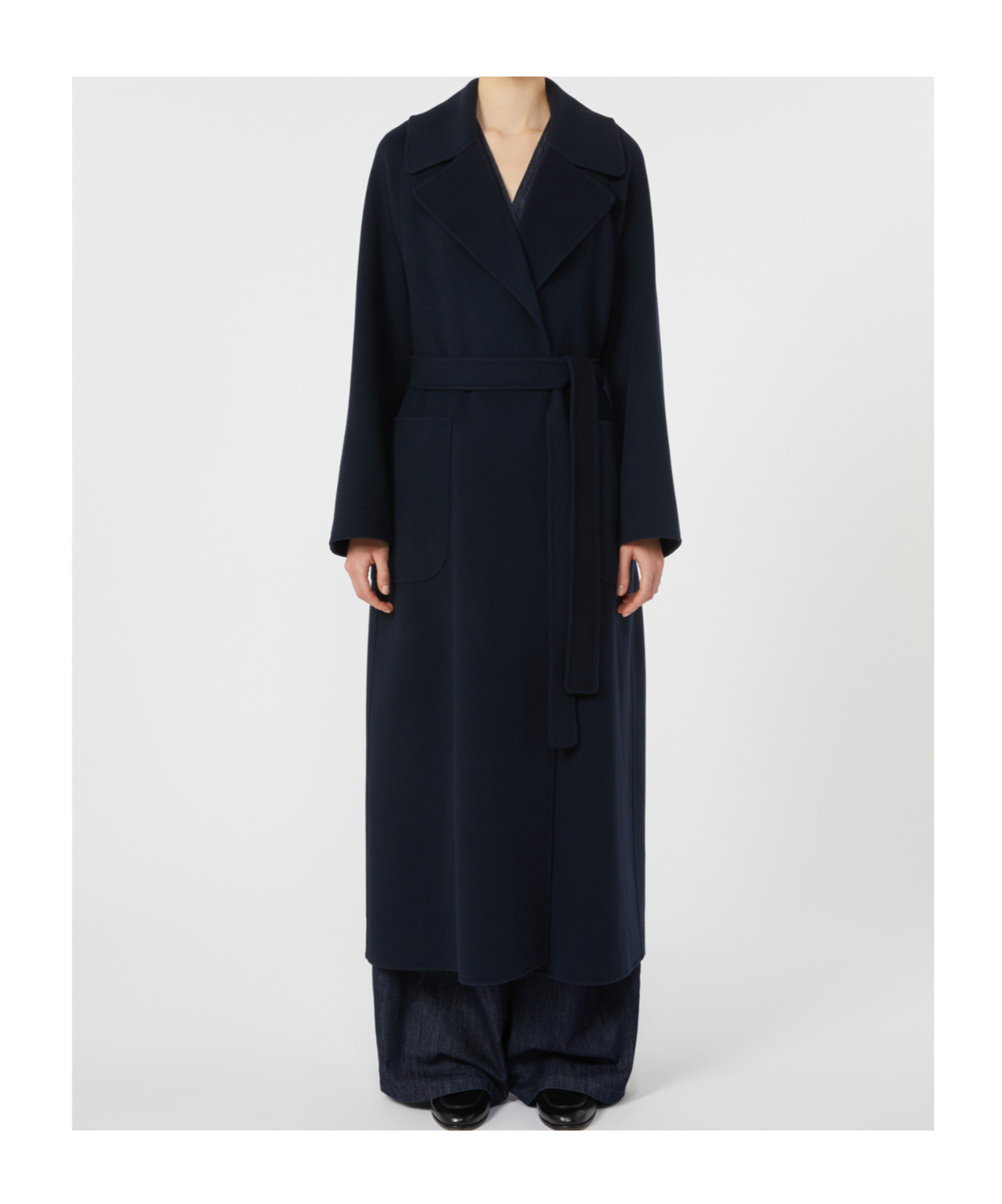 MAX MARA WOOL ROBE COAT