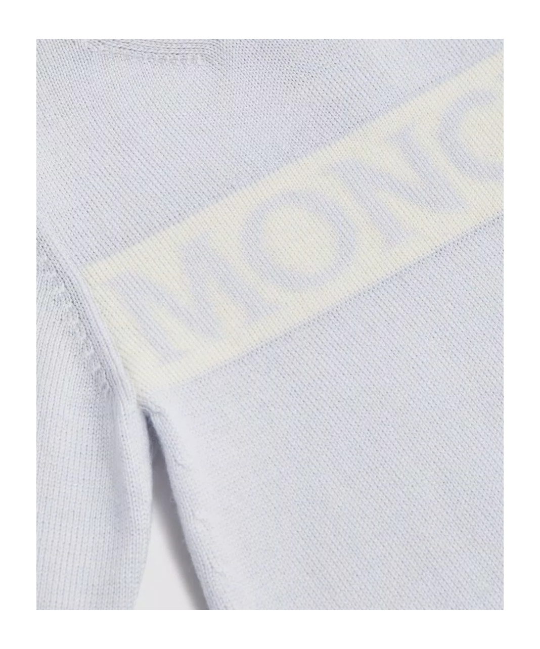 Moncler Enfant Long-sleeved Crewneck Tracksuit In Light Blue