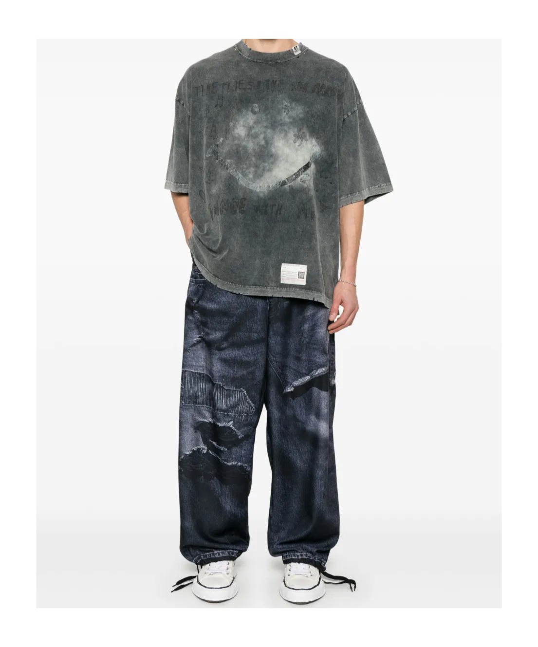 Miharayasuhiro Cotton T-shirt In Black