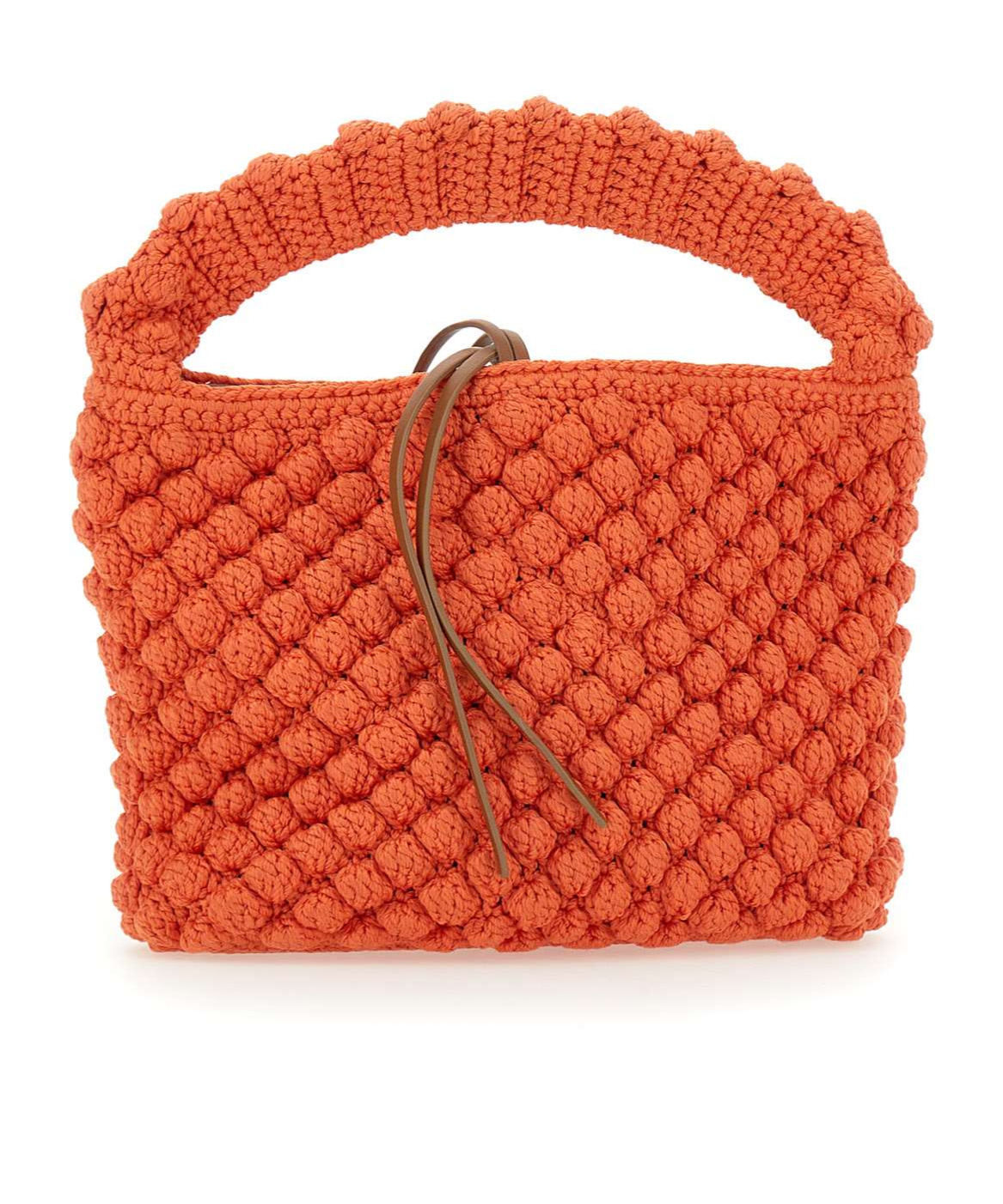 Gianni Chiarini Knitted Tote Bag In Red
