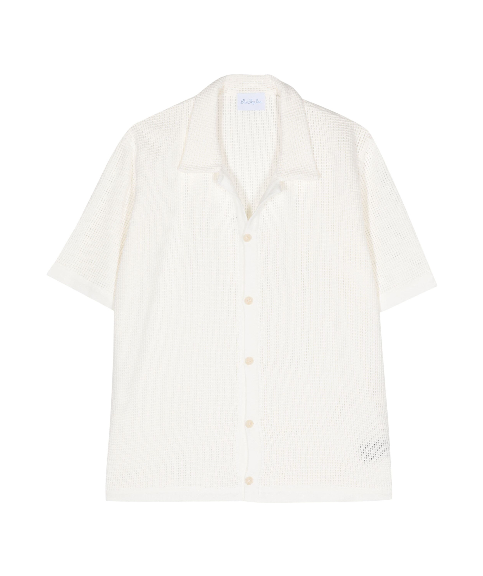 Blue Sky Inn Short-sleeved Shirt In White