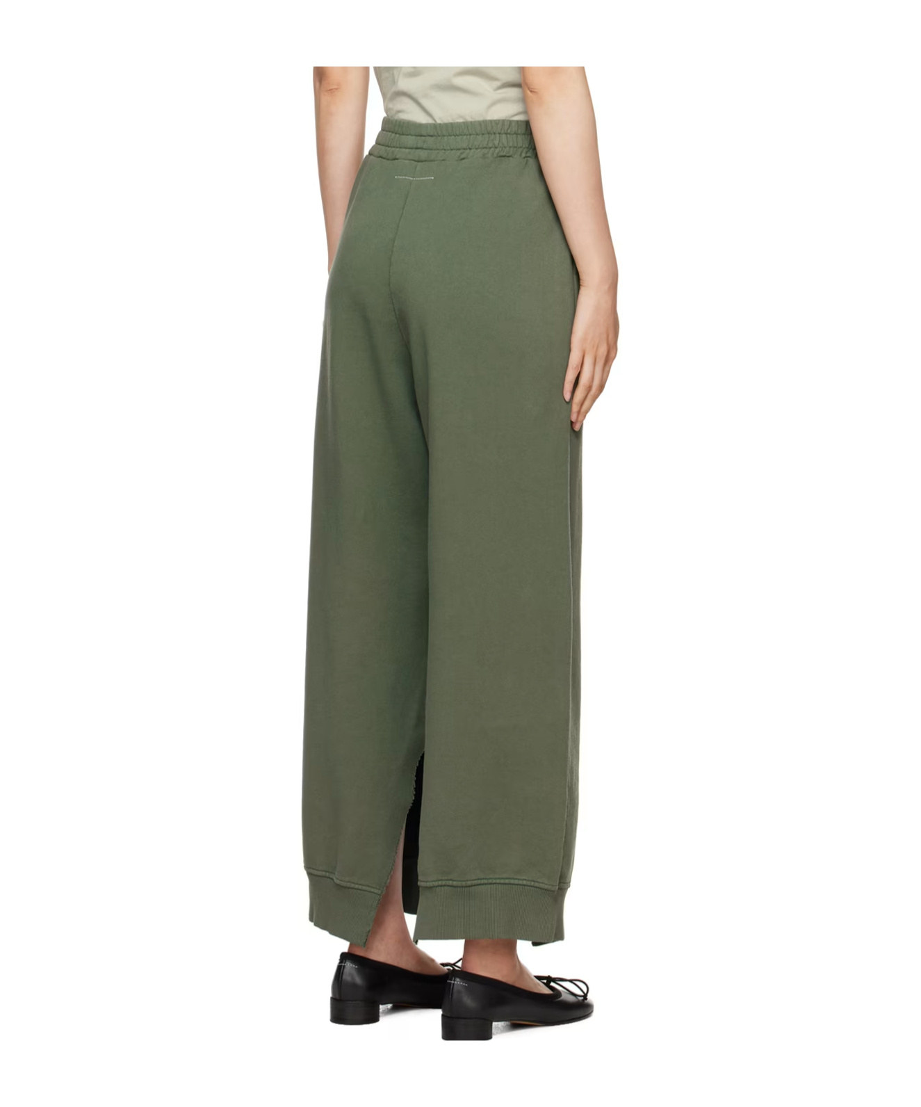 MM6 MAISON MARGIELA LOGO PRINTED SWEATPANTS