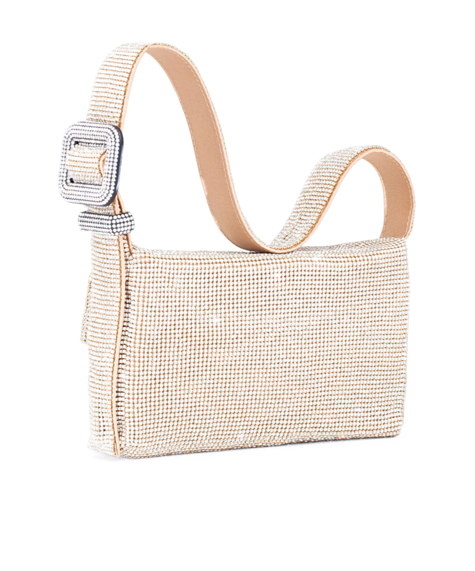 Benedetta Bruzziches Flap Shoulder Bag In White
