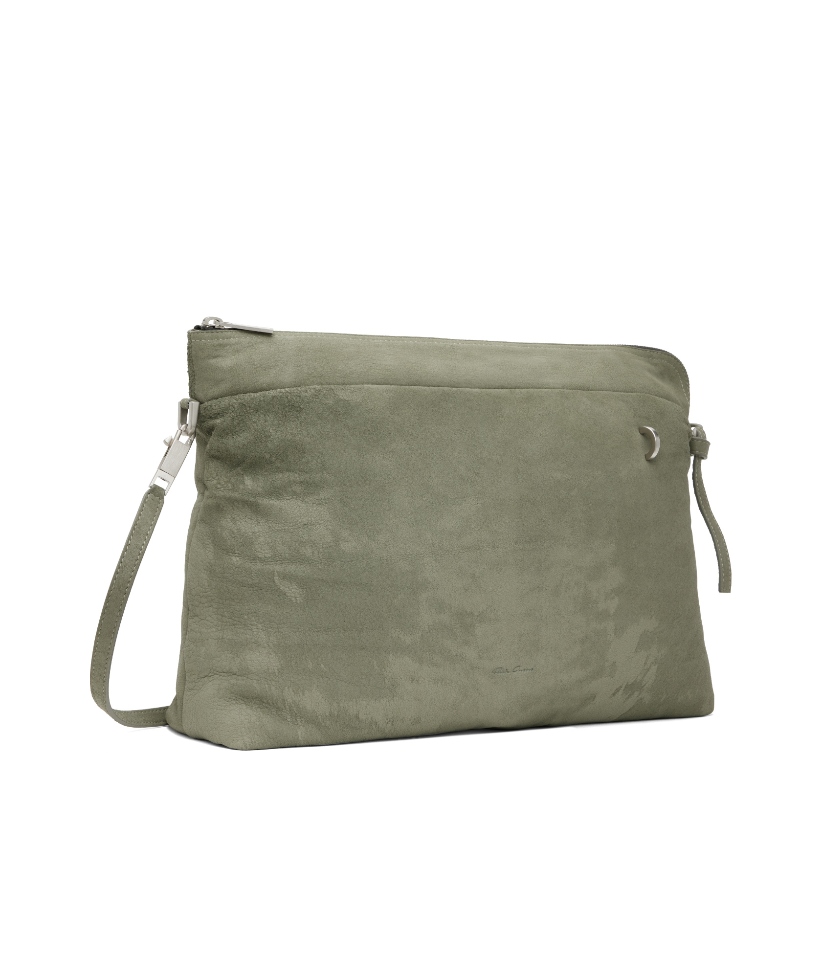 Rick Owens Large Cross-body Bag In Green