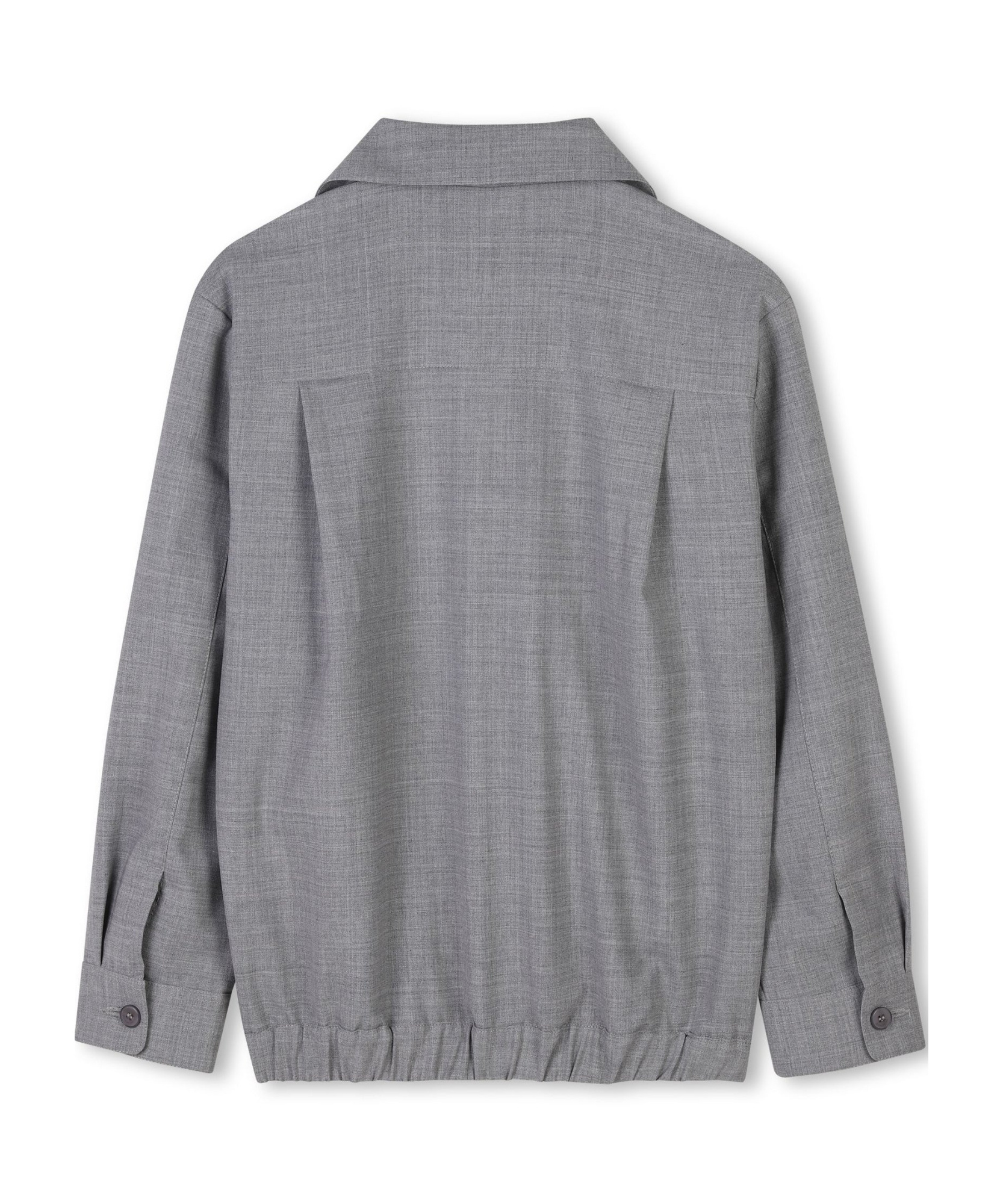 Givenchy Long-sleeved Jacket In Gray