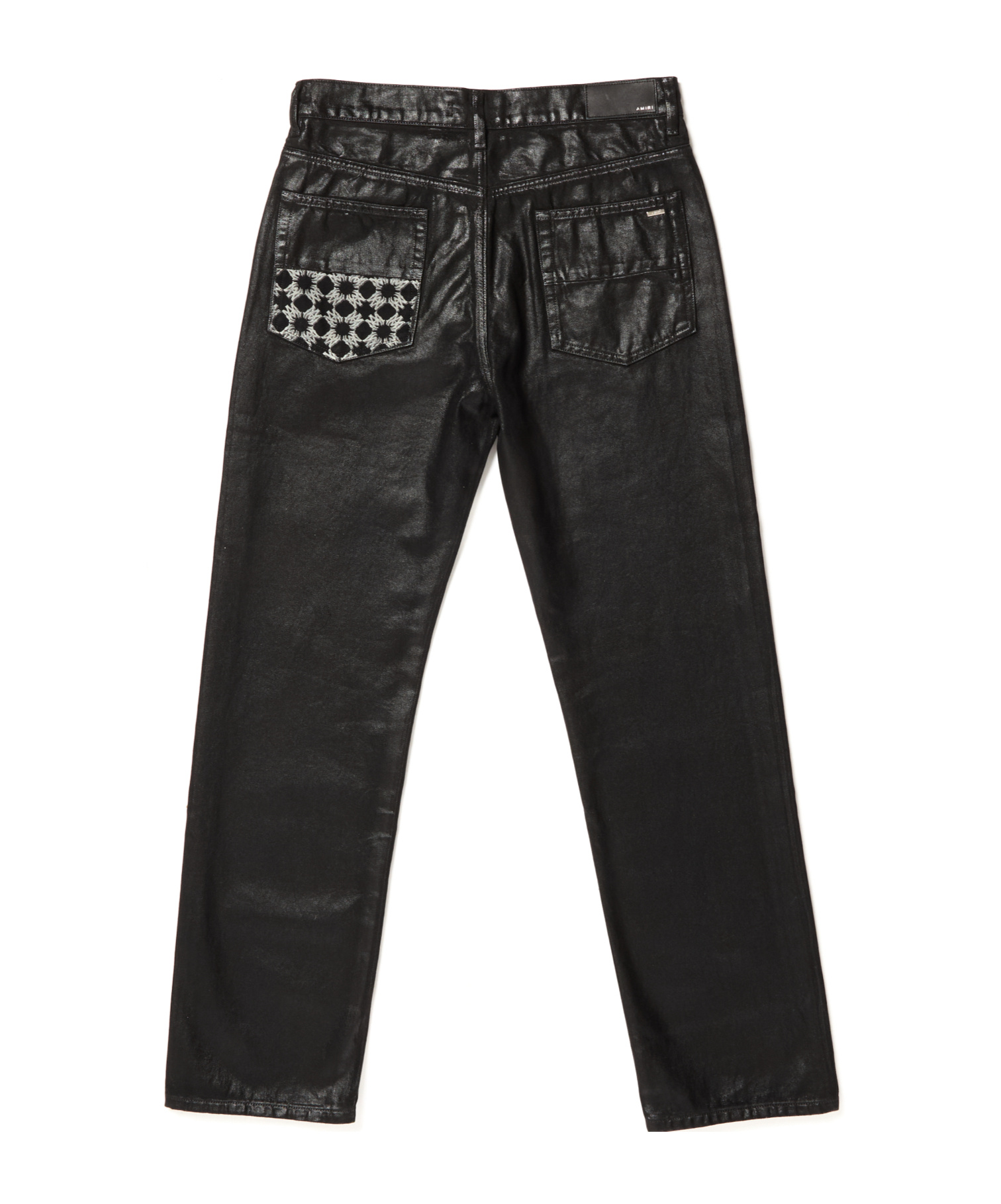 Amiri Belt-loop Jeans In Black