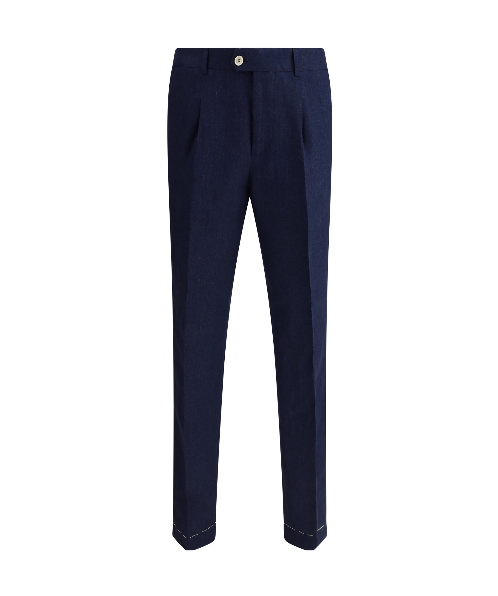 Brunello Cucinelli Belt-loop Casual Pants In Black