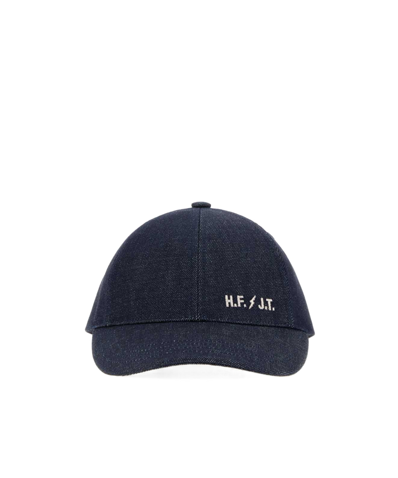 A.p.c. Rabbit Denim Baseball Cap In Black