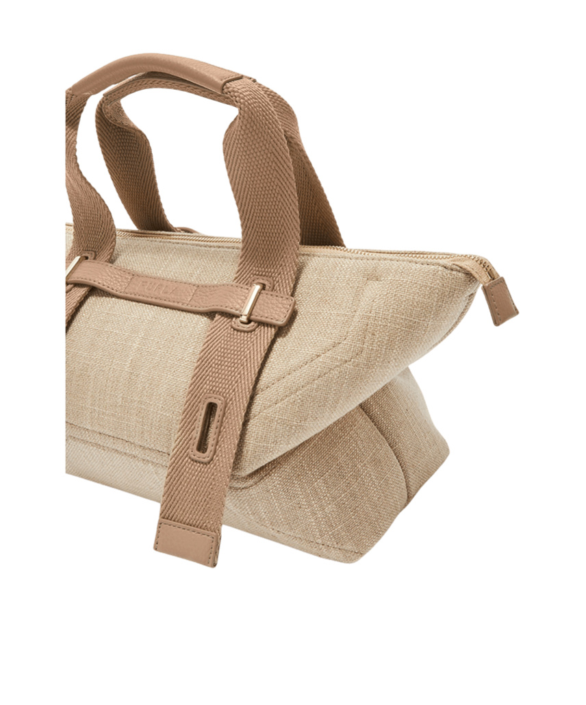 Furla Giove Edra M Tote Bag In Nude