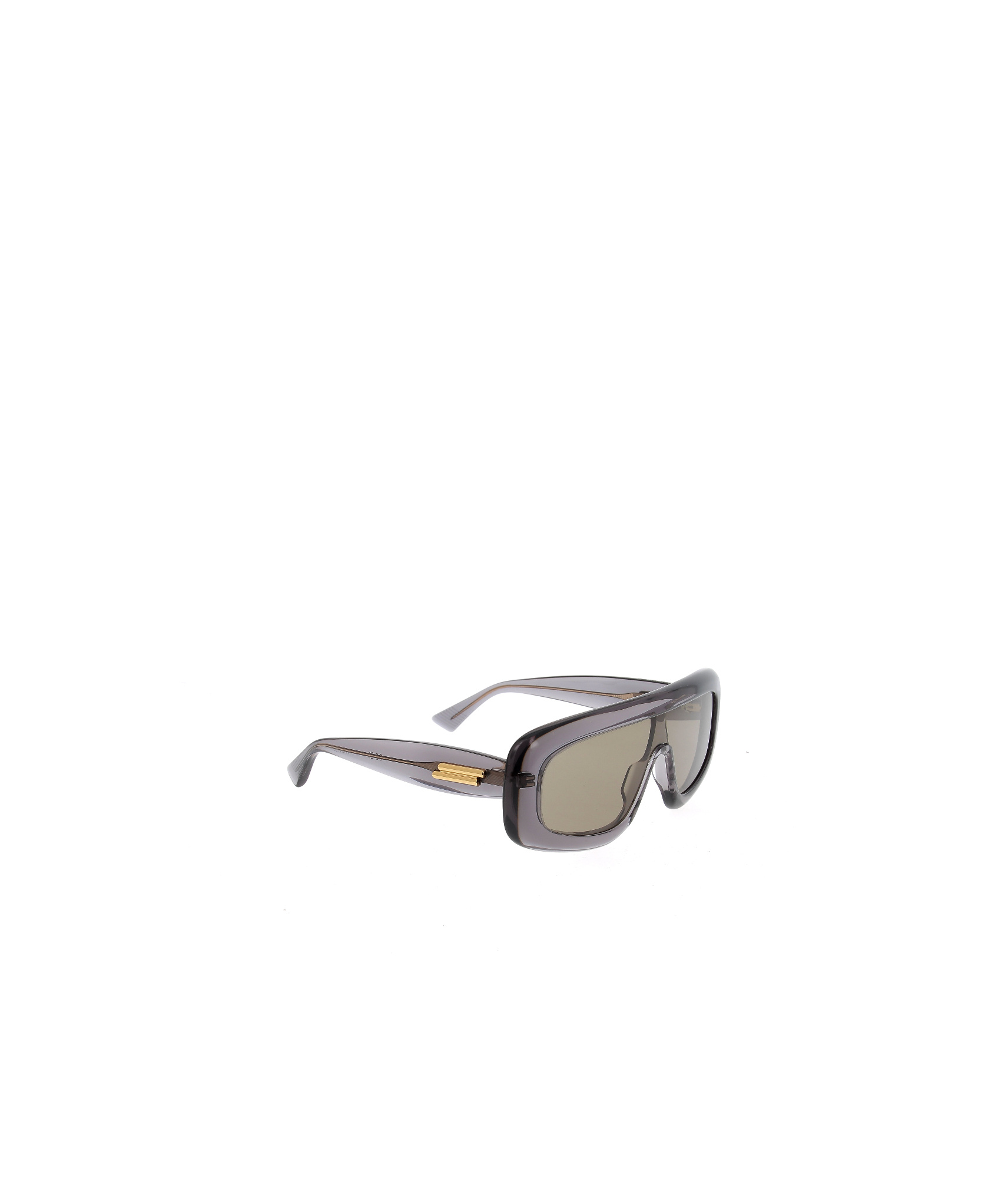 Bottega Veneta Logo Sunglasses In Nude