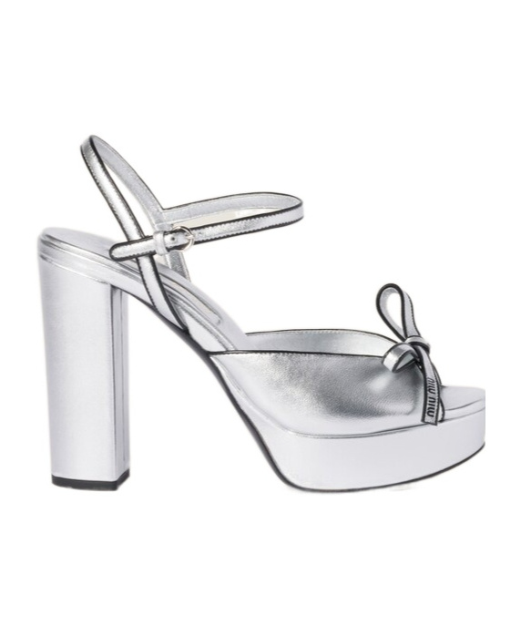 Miu Miu Open-toe High-heeled Sandals