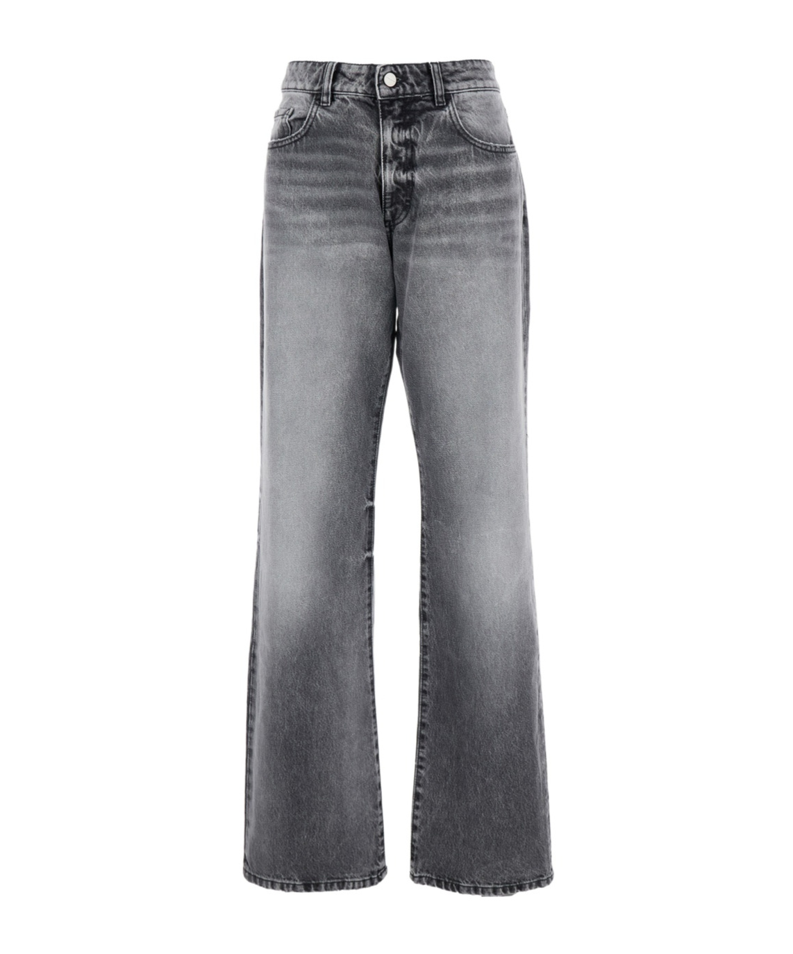Icon Denim Denim Trousers With Belt Loops
