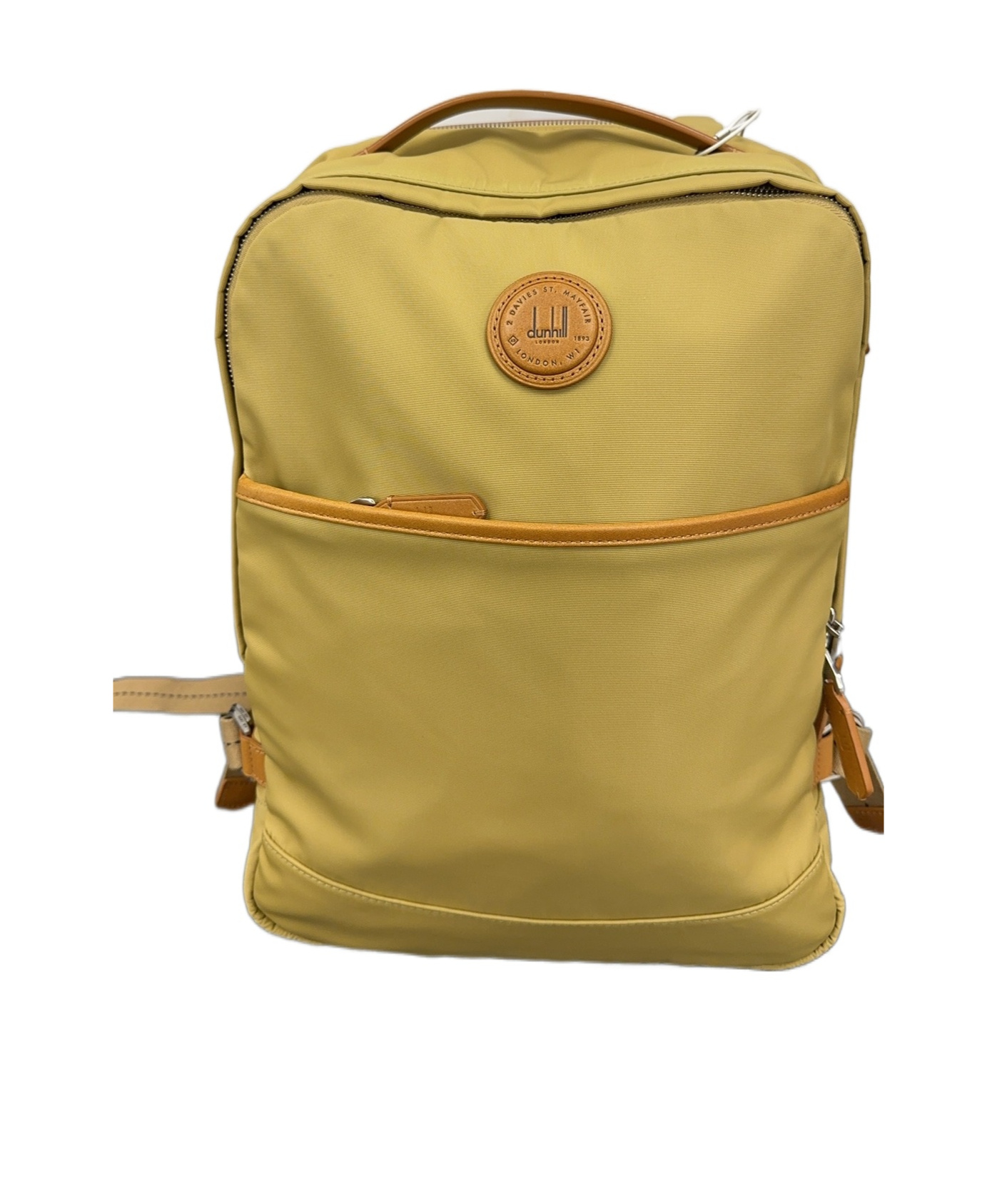 DUNHILL LOGO ZIPPER BACKPACK