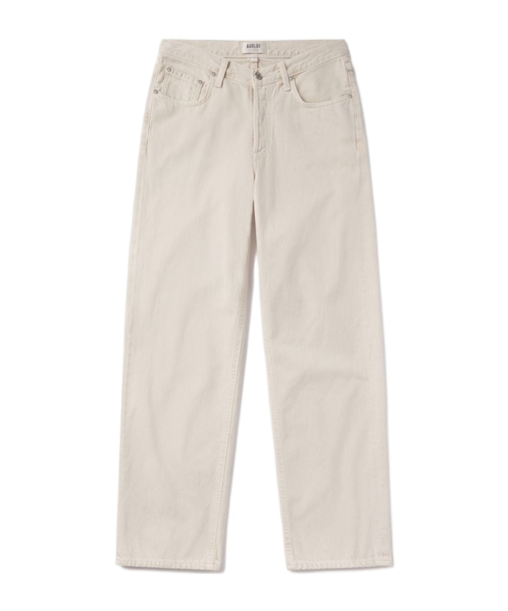 Agolde Straight-leg Jeans In Neutral