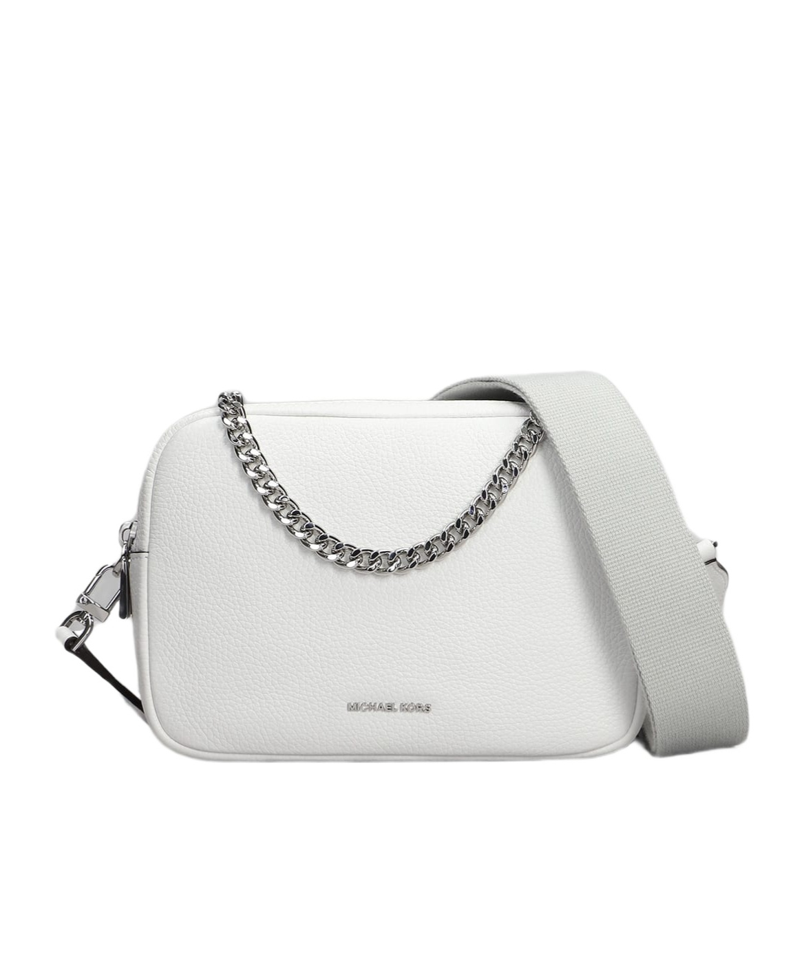 MICHAEL MICHAEL KORS MICHAEL MICHAEL KORS BRYANT MEDIUM PEBBLED CAMERA CROSSBODY BAG