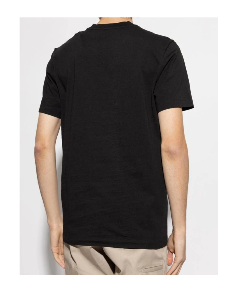 Moncler Ss T-shirt Box In Black