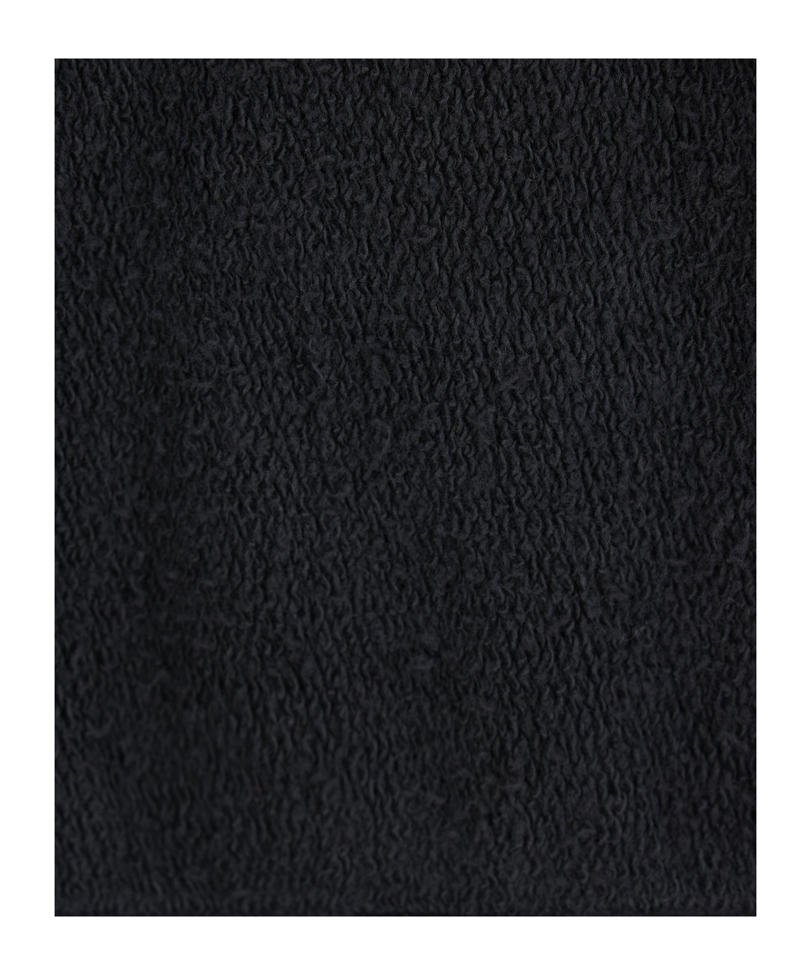 Maison Margiela Ruffled Sweatshirt Featuring Contrasting Stitching In Black