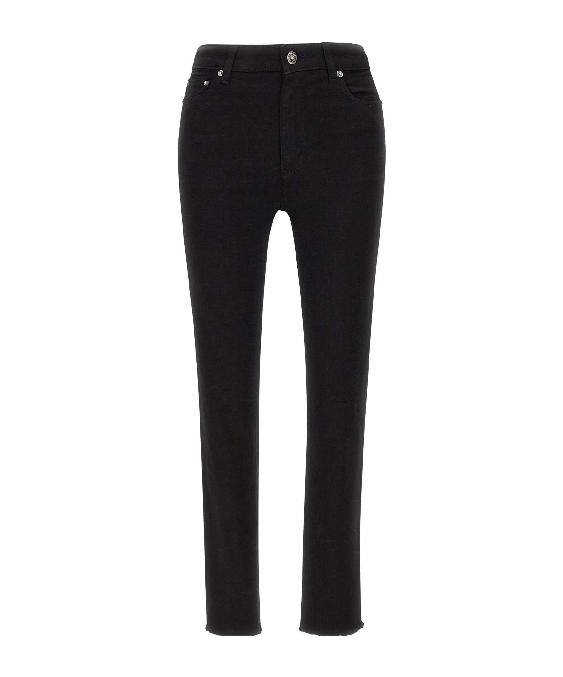 Golden Goose Star-stud Skinny Jeans In Black