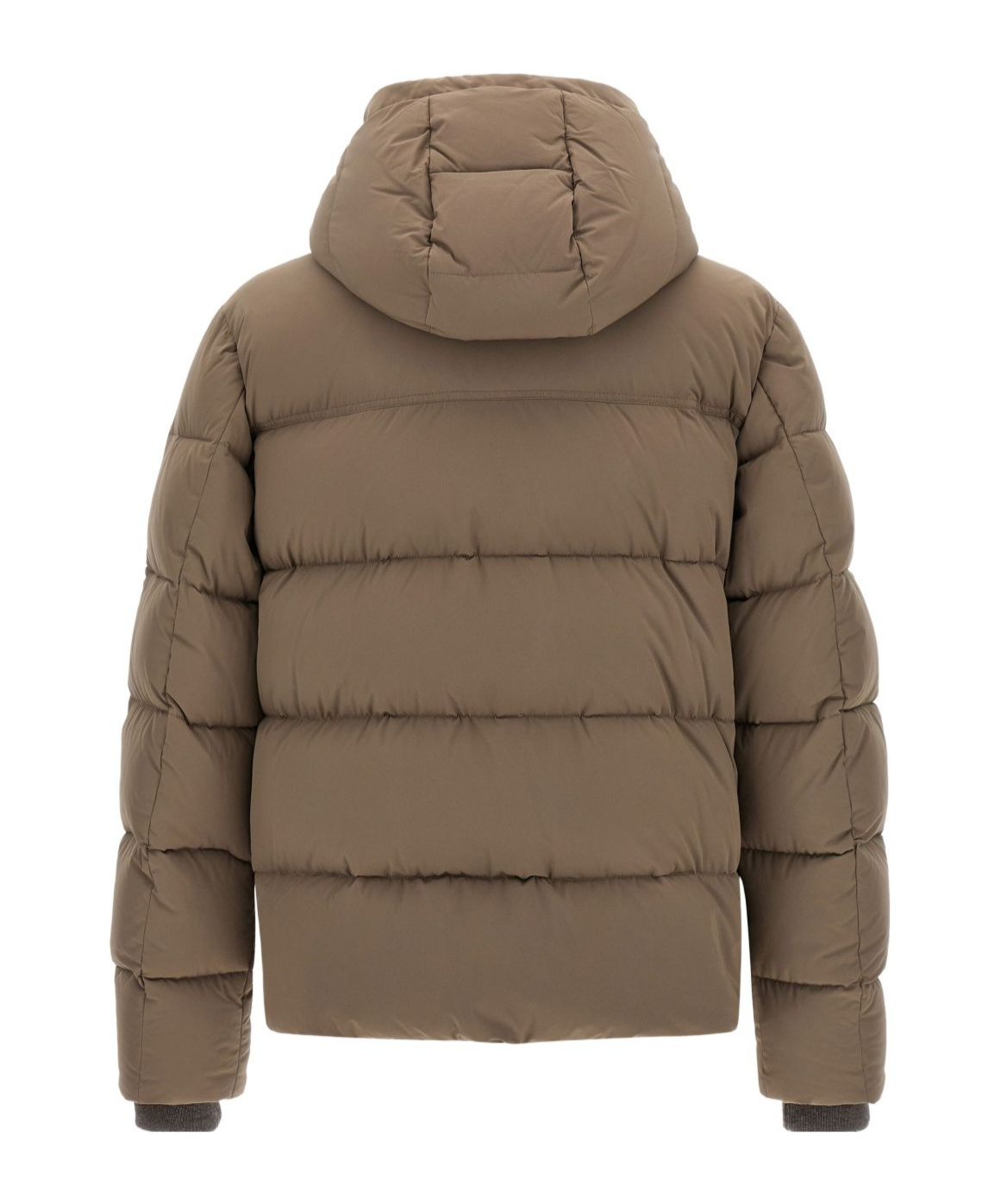 Moorer Alarick Quilted Flap-pocket Jacket In Brown