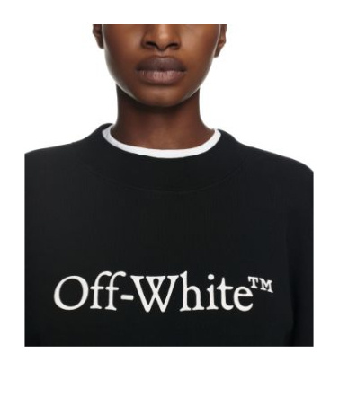 Off-white "oversized Sweatshirt With In Black