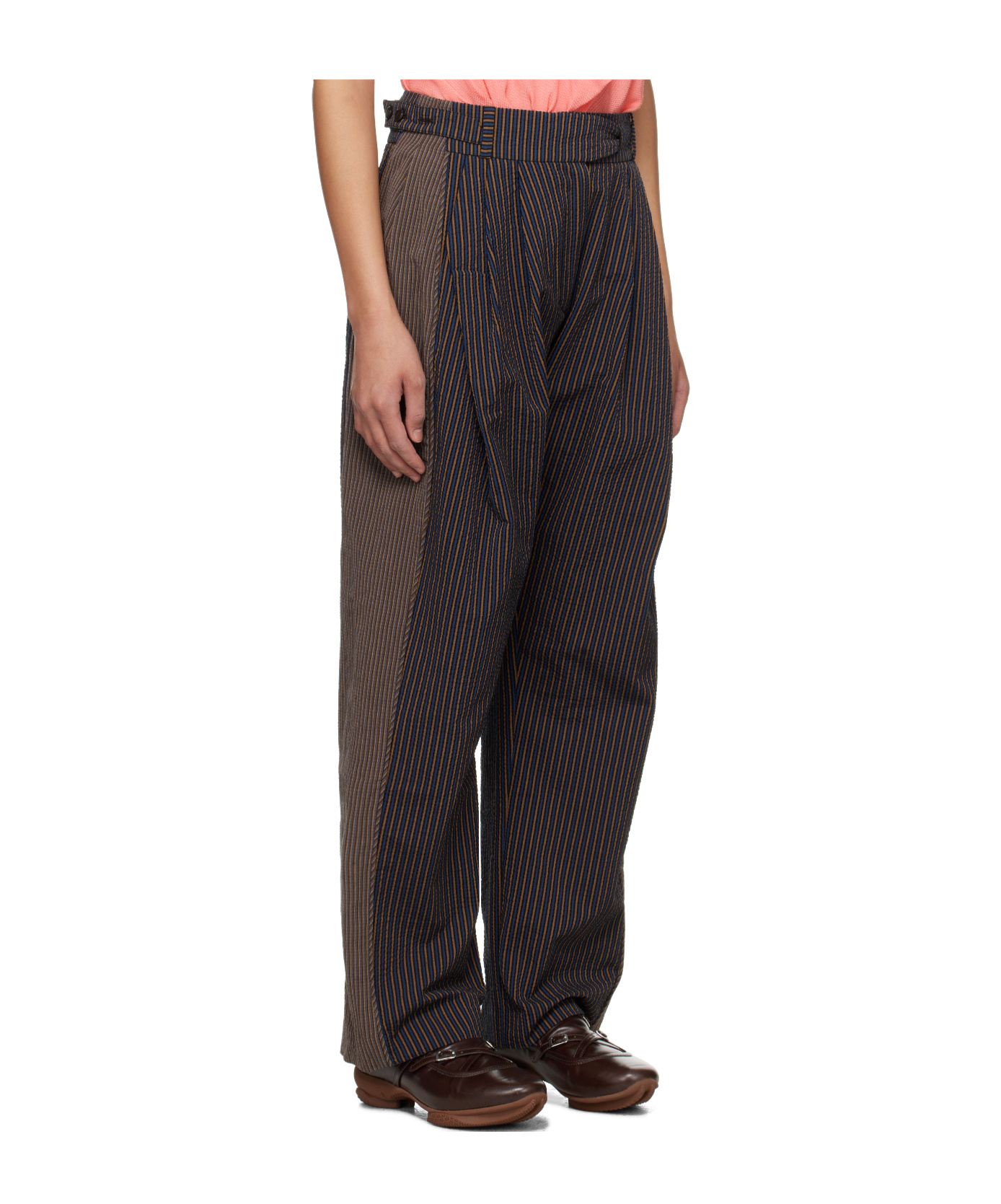 Kiko Kostadinov Cauda Pleated Trousers