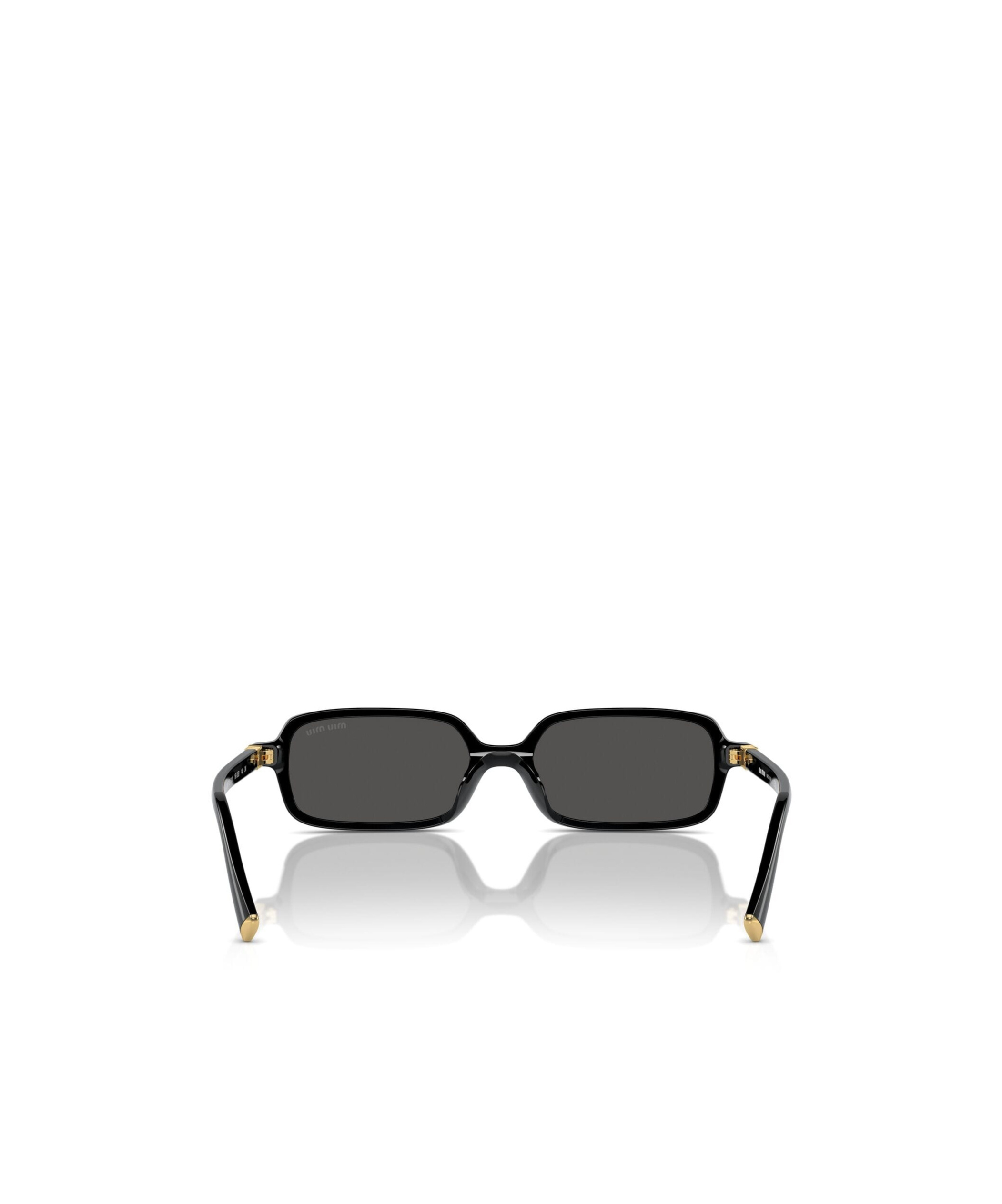 Miu Miu Mu 11zs Blk Shn Gry In Black