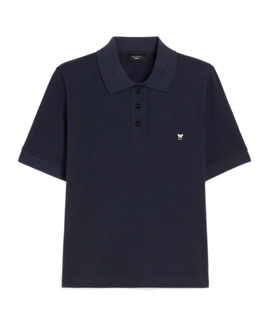 Weekend Max Mara Short-sleeved Polo Shirt In Black