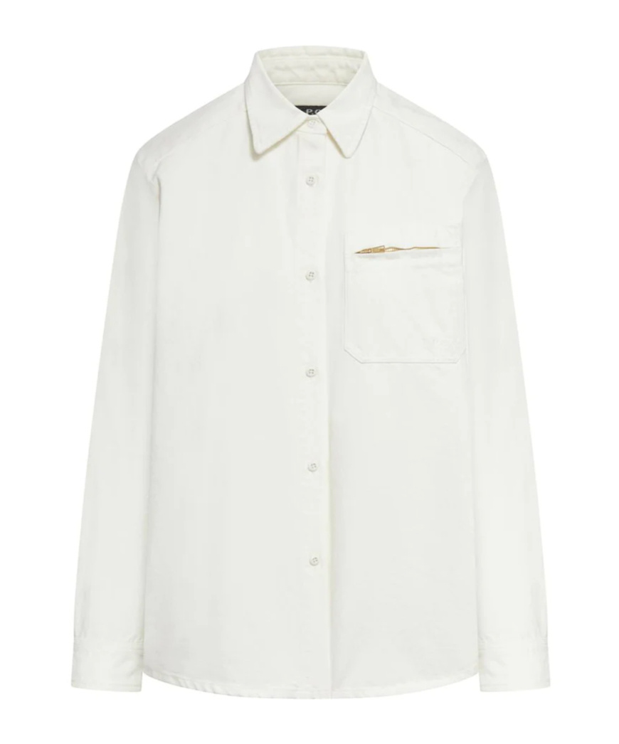 Apc A.p.c. Shirts In White