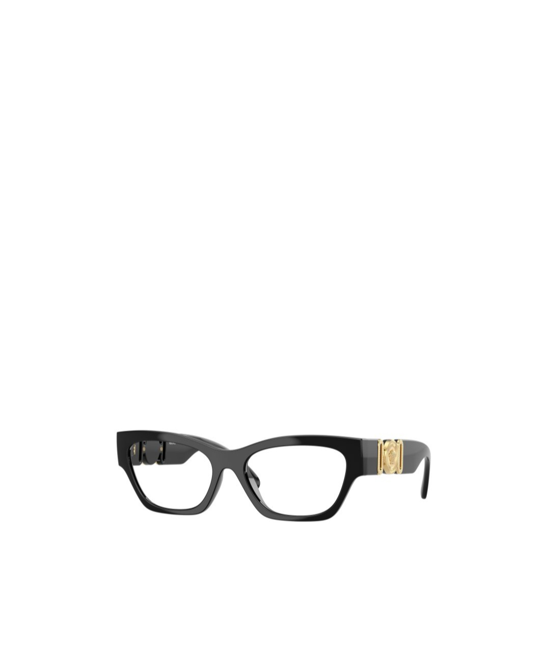Versace 54mm Cat Eye Optical Glasses In Black