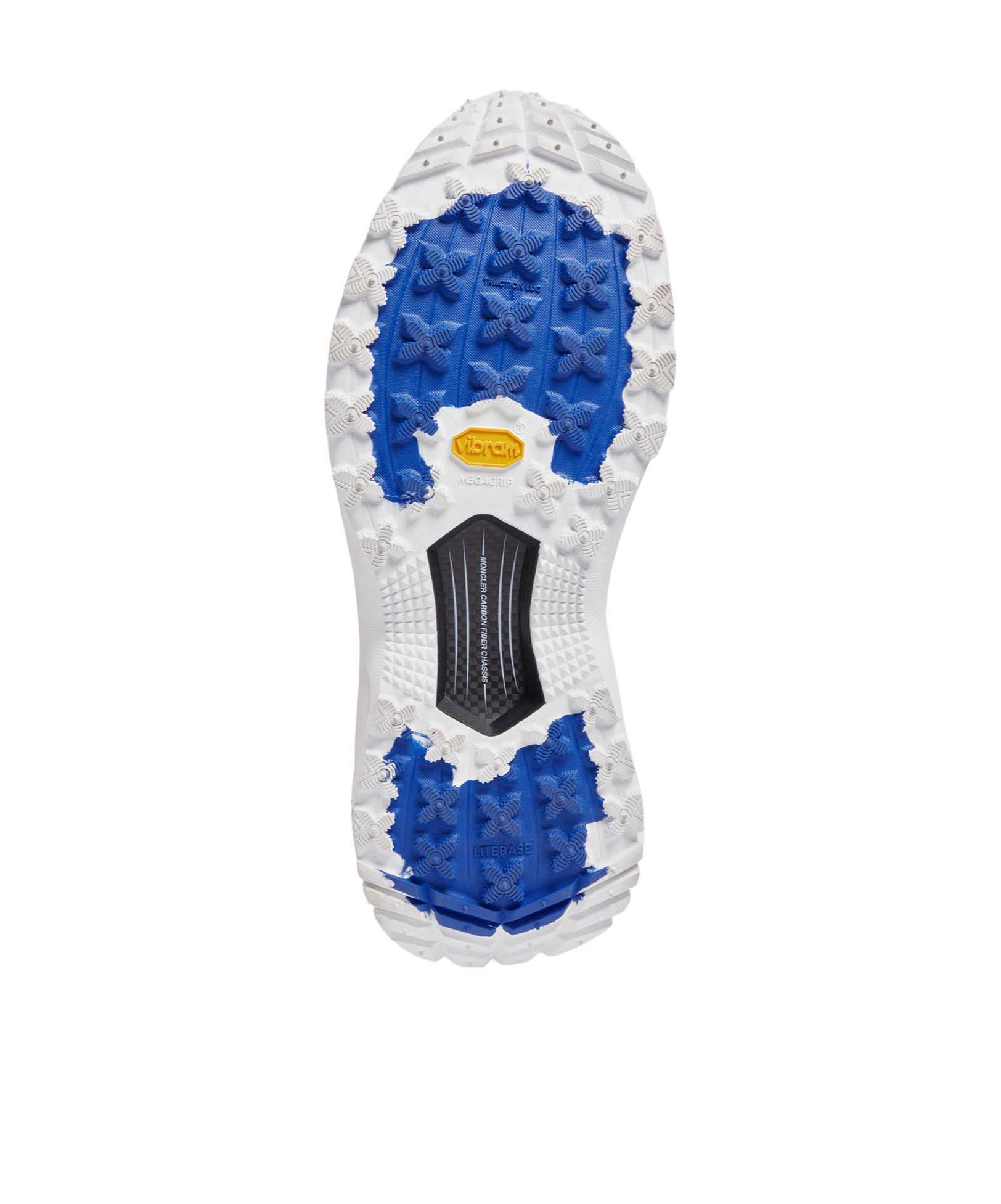 Moncler Rugged Design With Jagged Sole In White