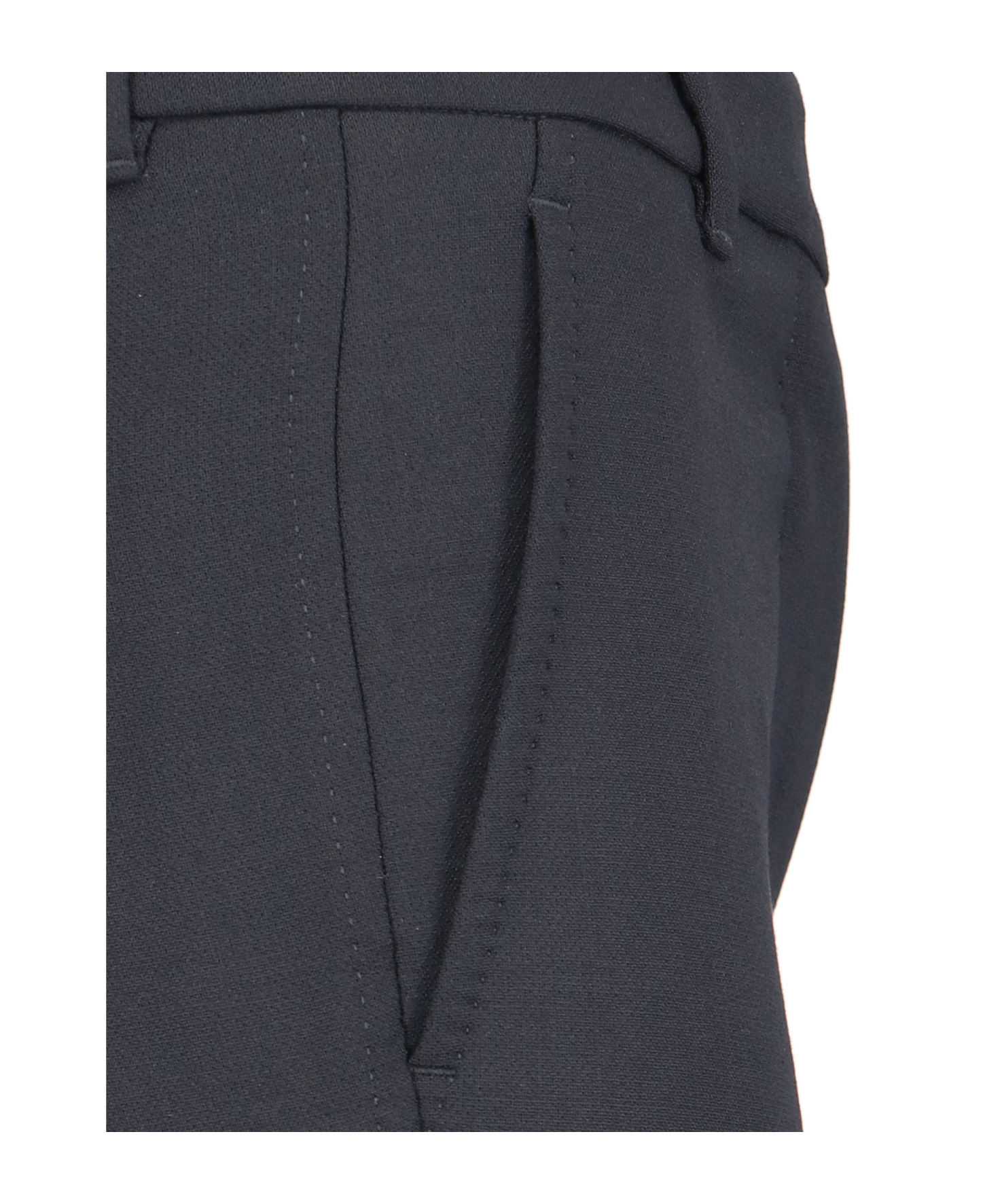 Incotex Tailored Straight-leg Trousers In Black