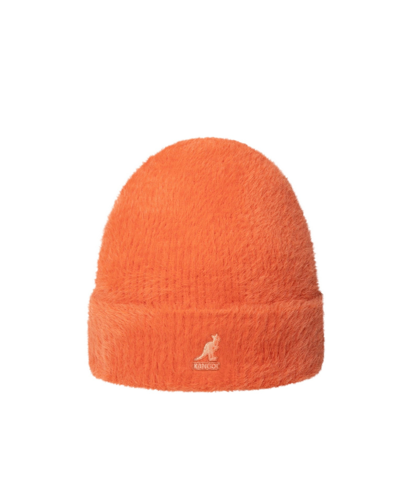Kangol Adults Faux Fur Beanies In Orange