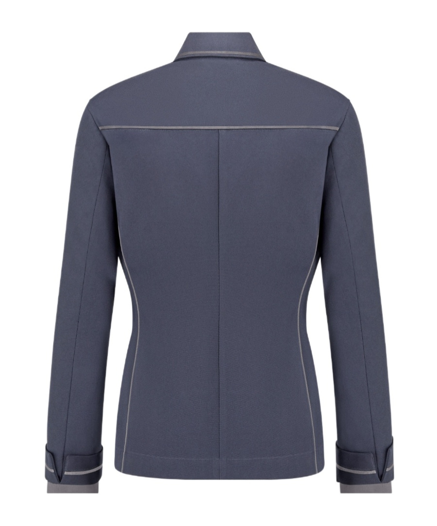 Dior Logo Suit Jacket In Blue