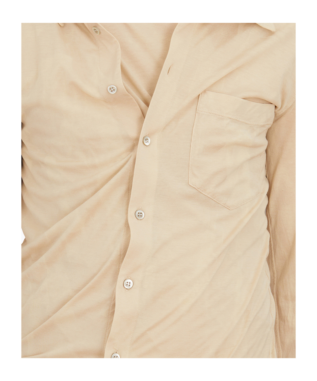 Magliano Camicia Double In Cotone In Nude