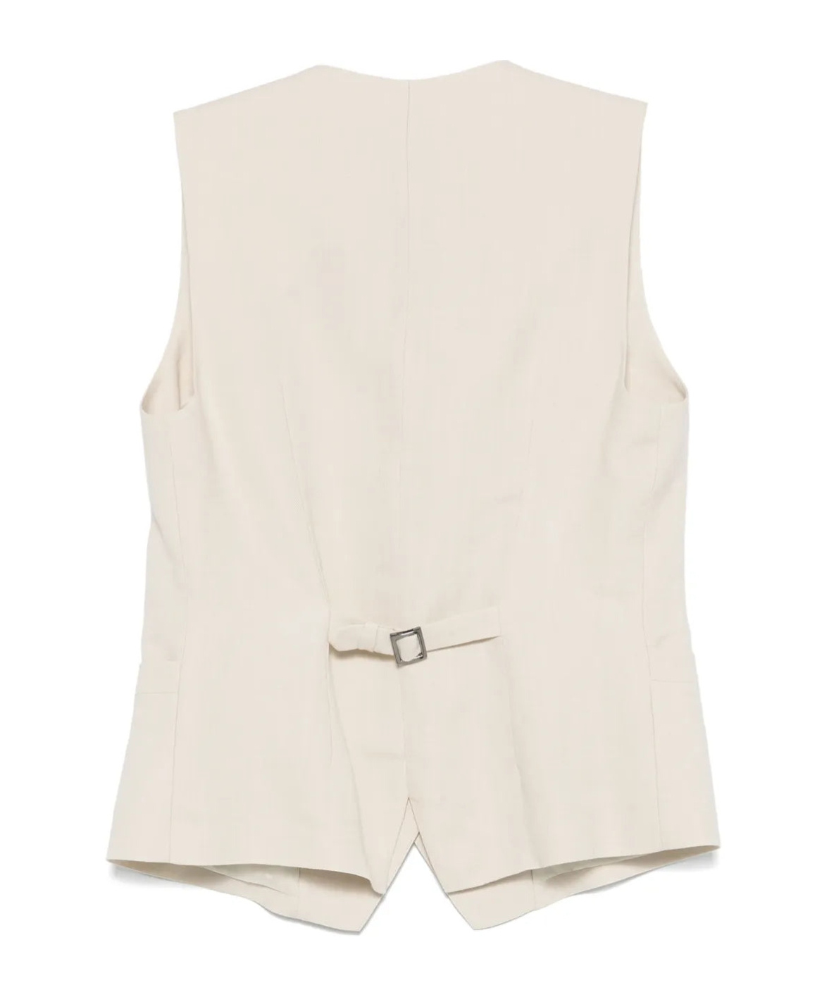 Antonelli V-neck Vest In White
