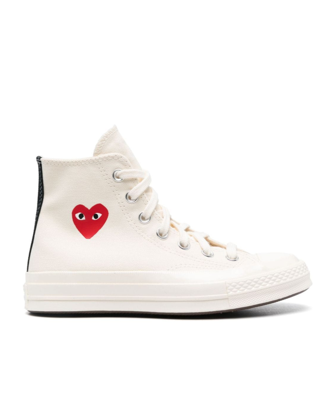 Comme Des Garçons Play Comme Des Garcons Play X Converse Single Heart Chuck 70 Sneakers In Neutral