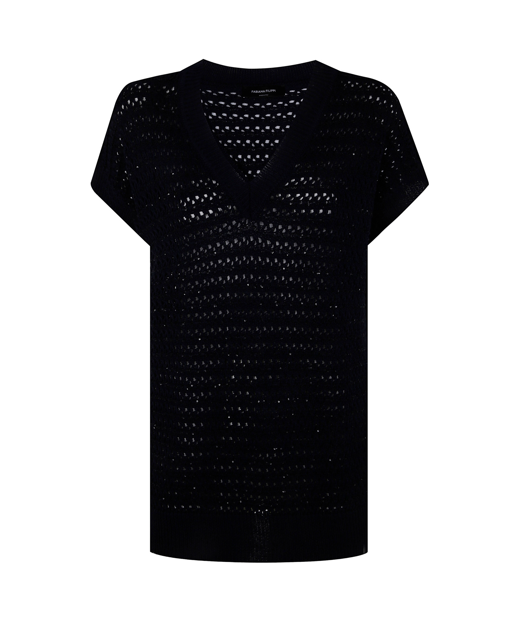 FABIANA FILIPPI FABIANA FILIPPI SEQUINS RIBBED JUMPER