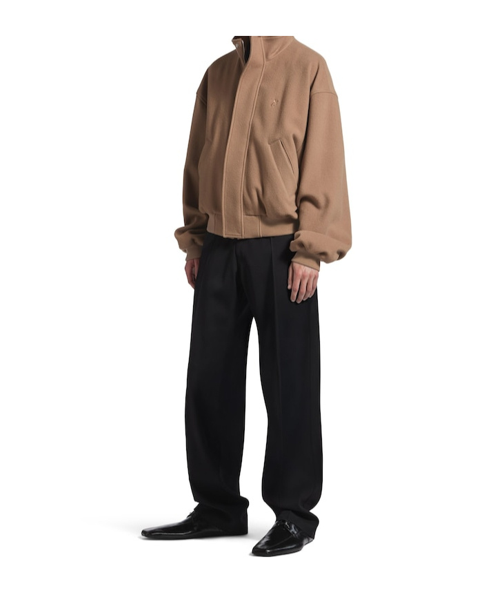 Balenciaga Men's Blouson In Camel In Brown