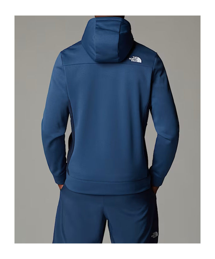The North Face Mountain Athletics Full Zip Fleece In Blue