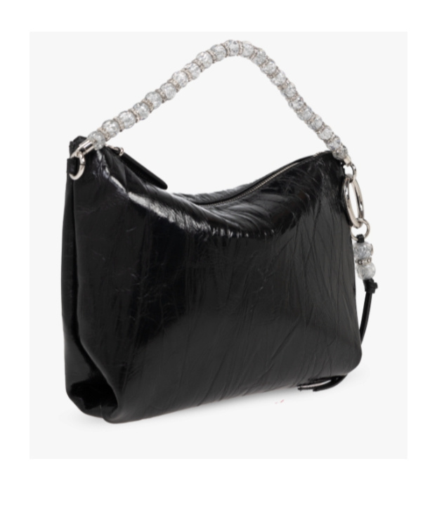Jimmy Choo Callie Clutch Bag In Black