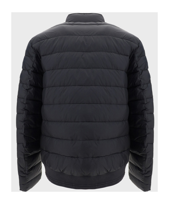 Belstaff Quilted Hooded Jacket Side Pockets In Black