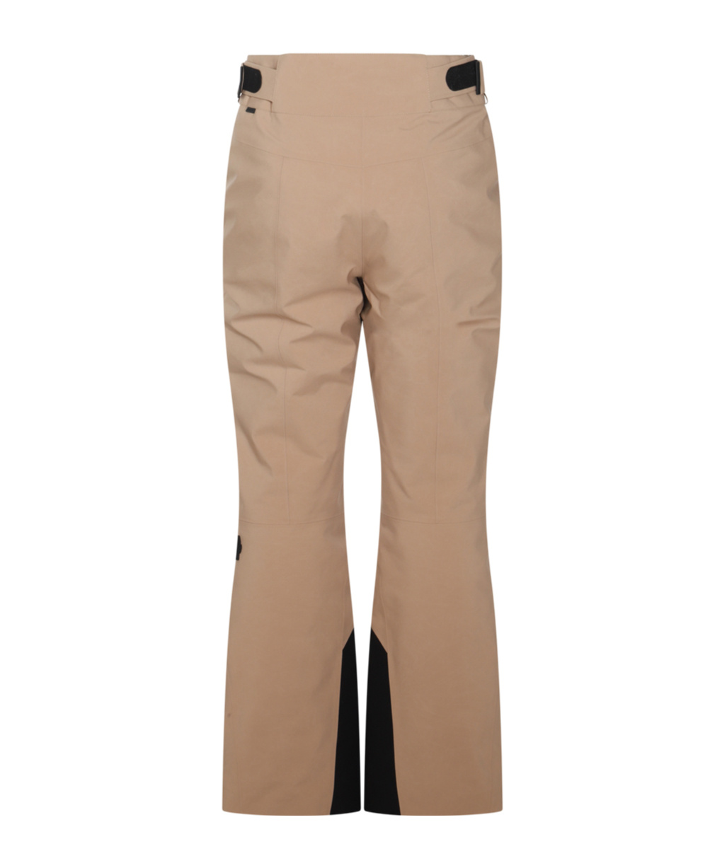 Moncler Belt-loop Casual Pants In Brown