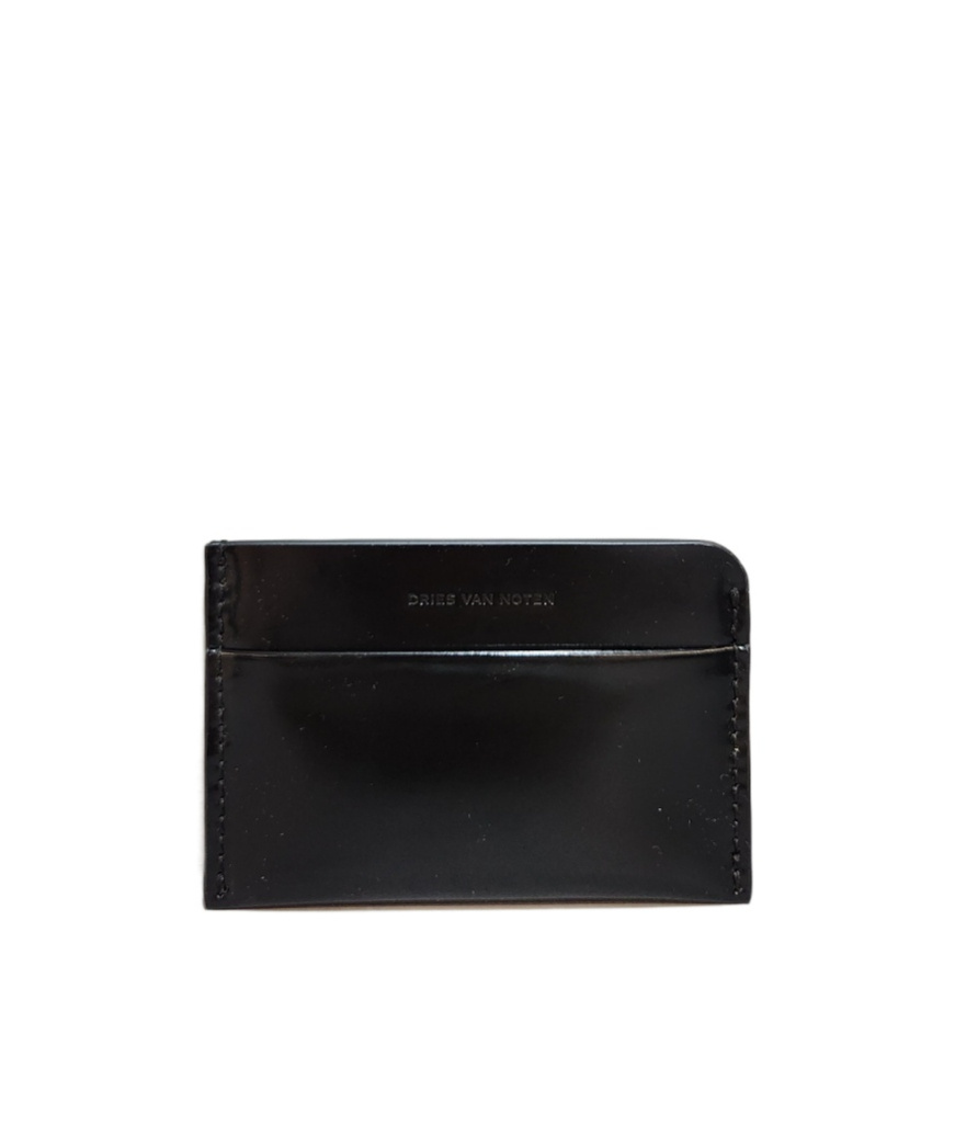 Dries Van Noten Logo Card Pack In Black