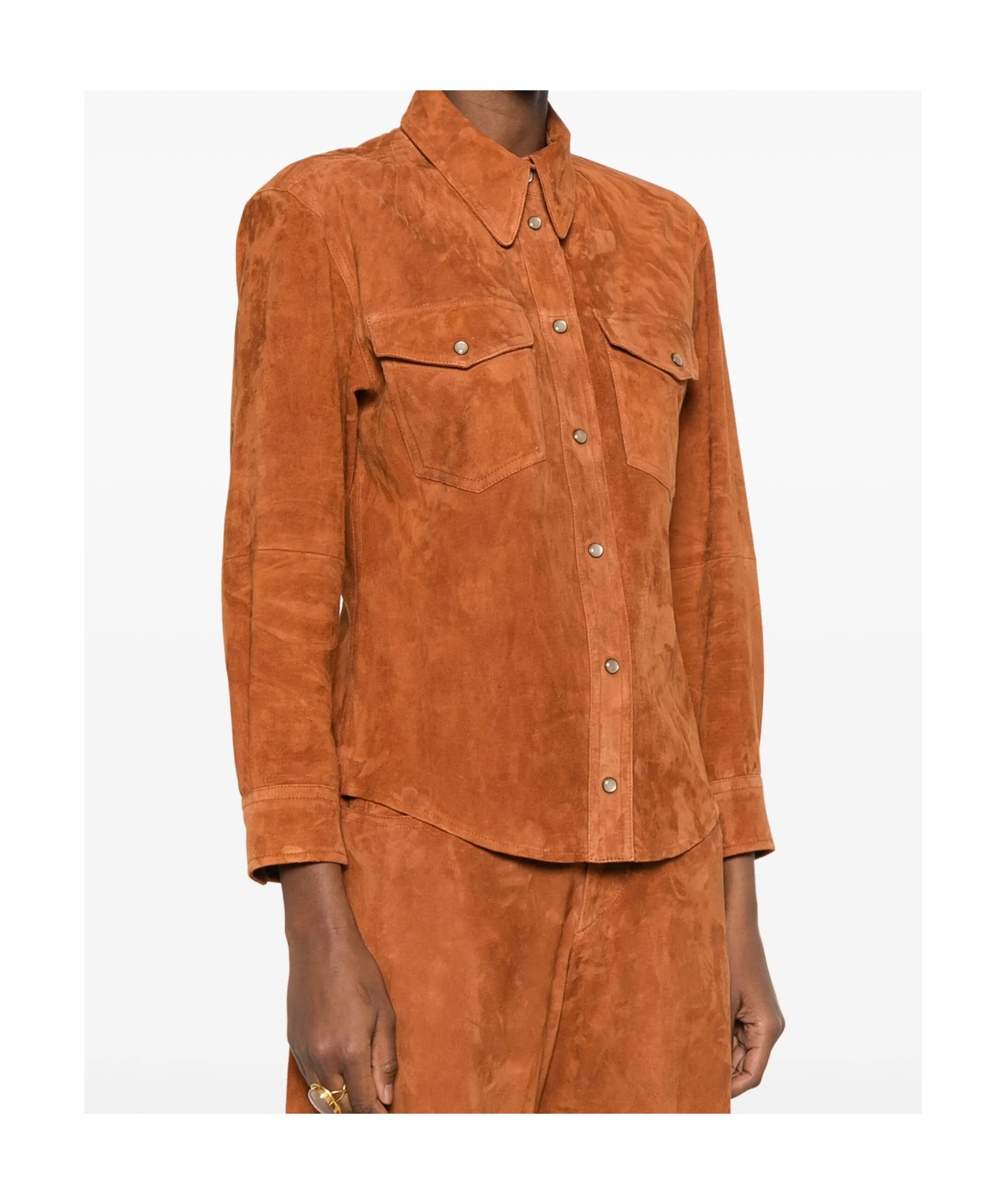 Isabel Marant Delcia Shirt Clothing In Brown