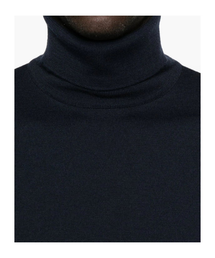 John Smedley Long-sleeved Sweater In Black